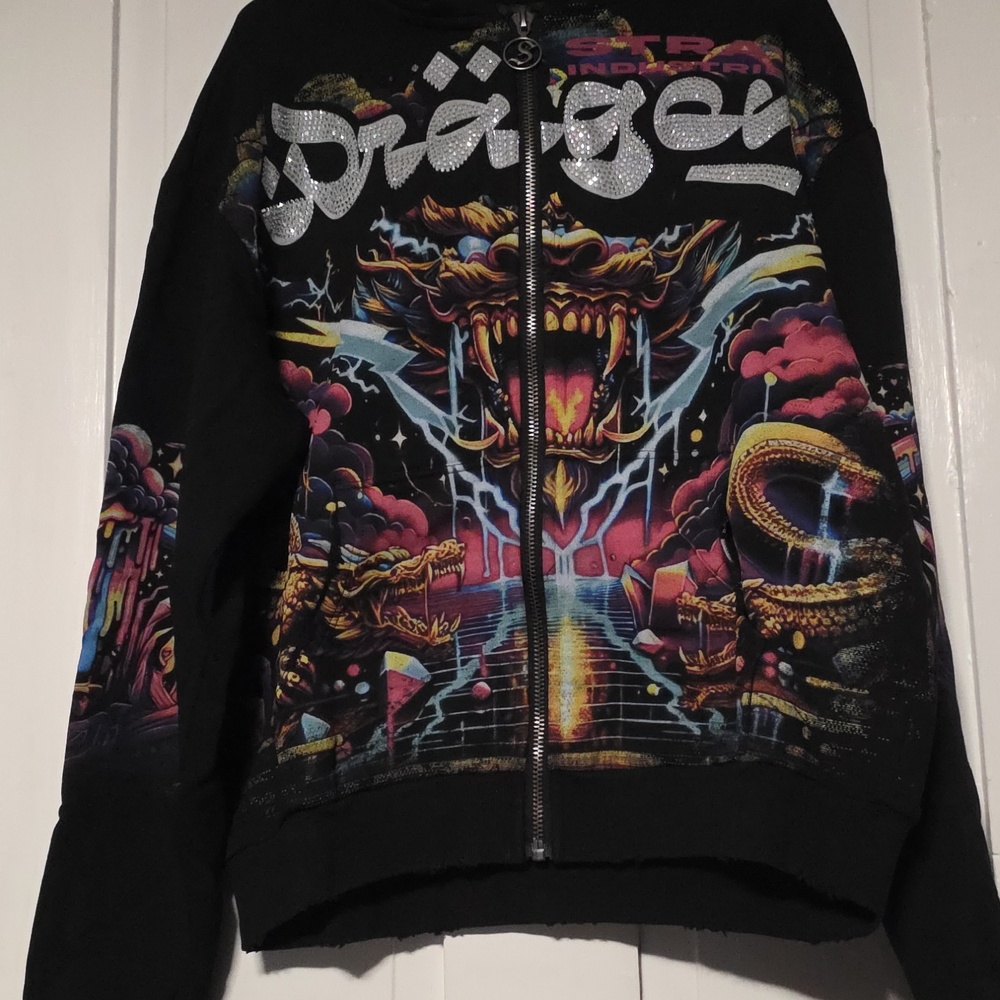 Stray Dragon Zip-up Hoodie